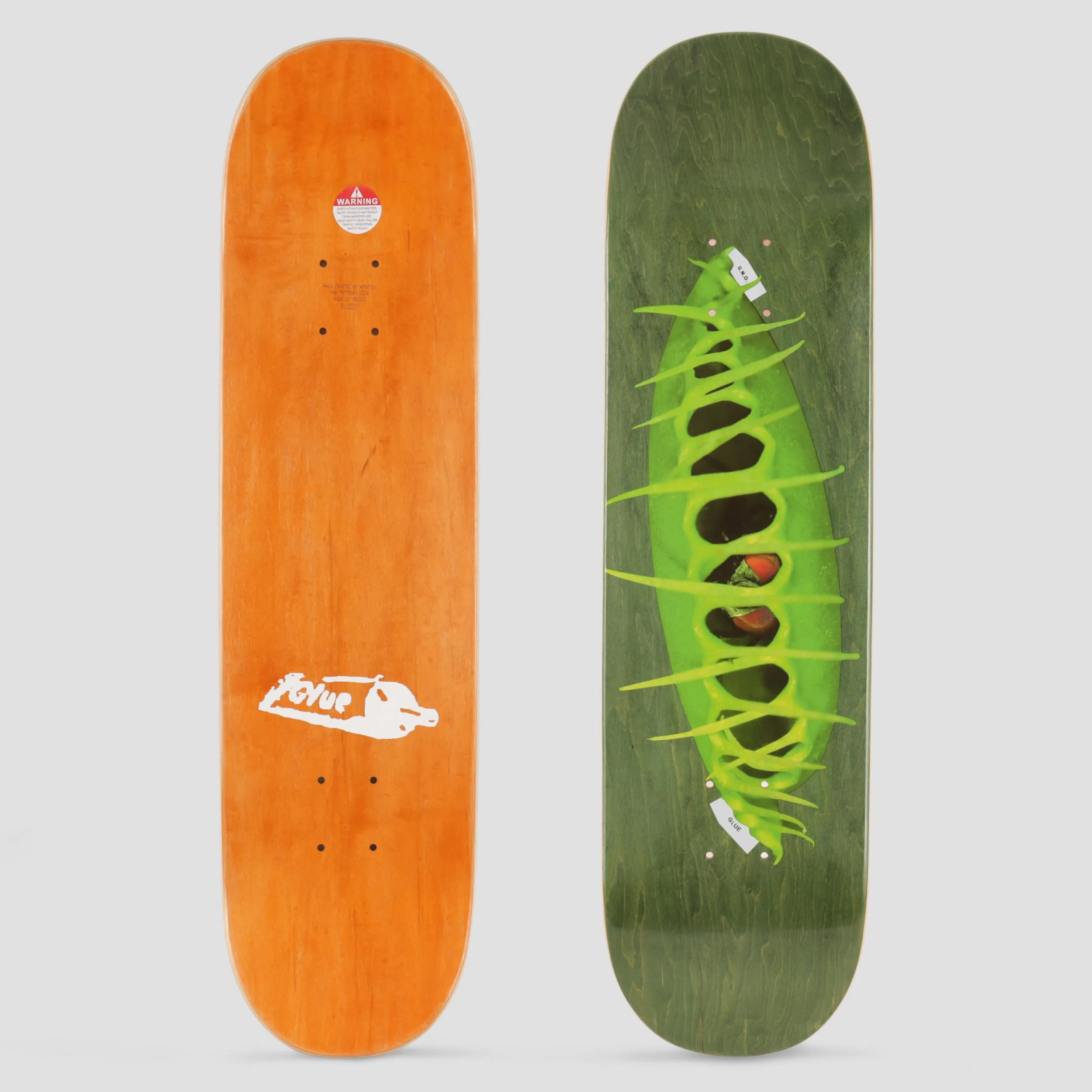 Glue 8.25 Ostrowski Fly Trap 2 Skateboard Deck