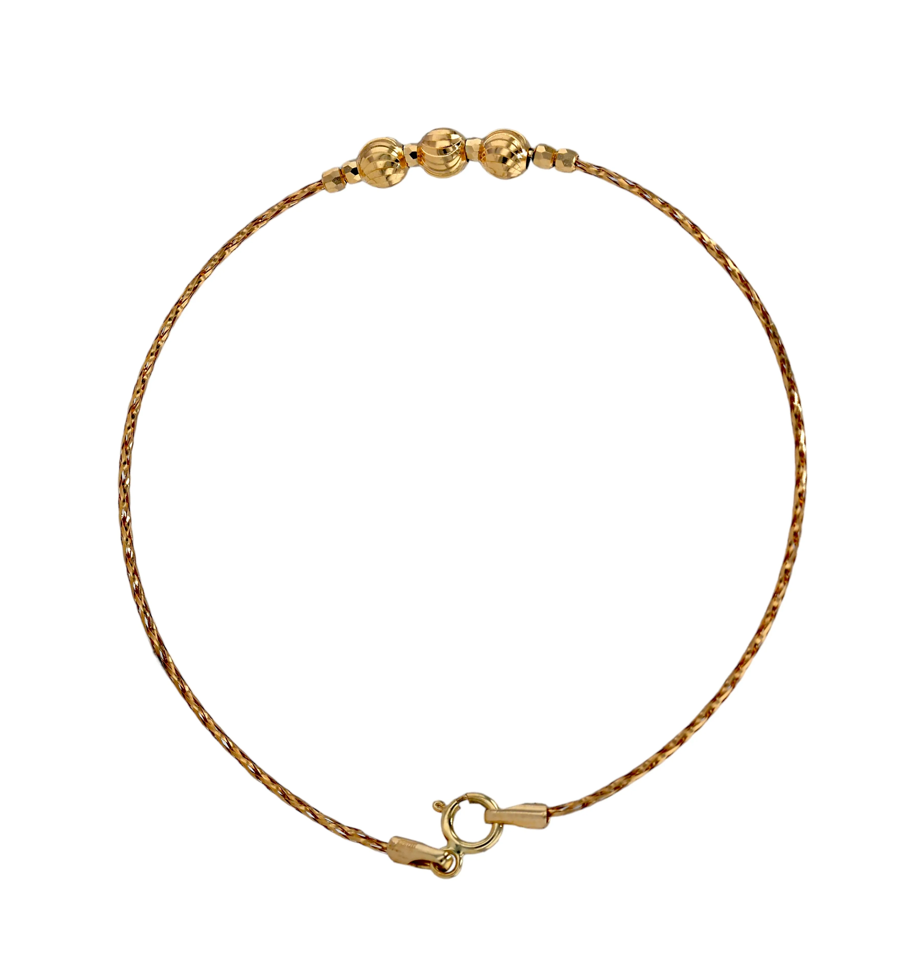 Gold 10k Braine bracelet