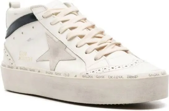 Golden Goose Mid Star high-top sneakers Neutrals