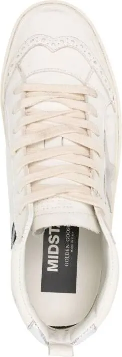 Golden Goose Mid Star high-top sneakers Neutrals