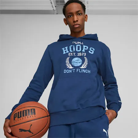 Graphic Booster Men's Basketball Hoodie | Persian Blue | PUMA Basketball | PUMA 