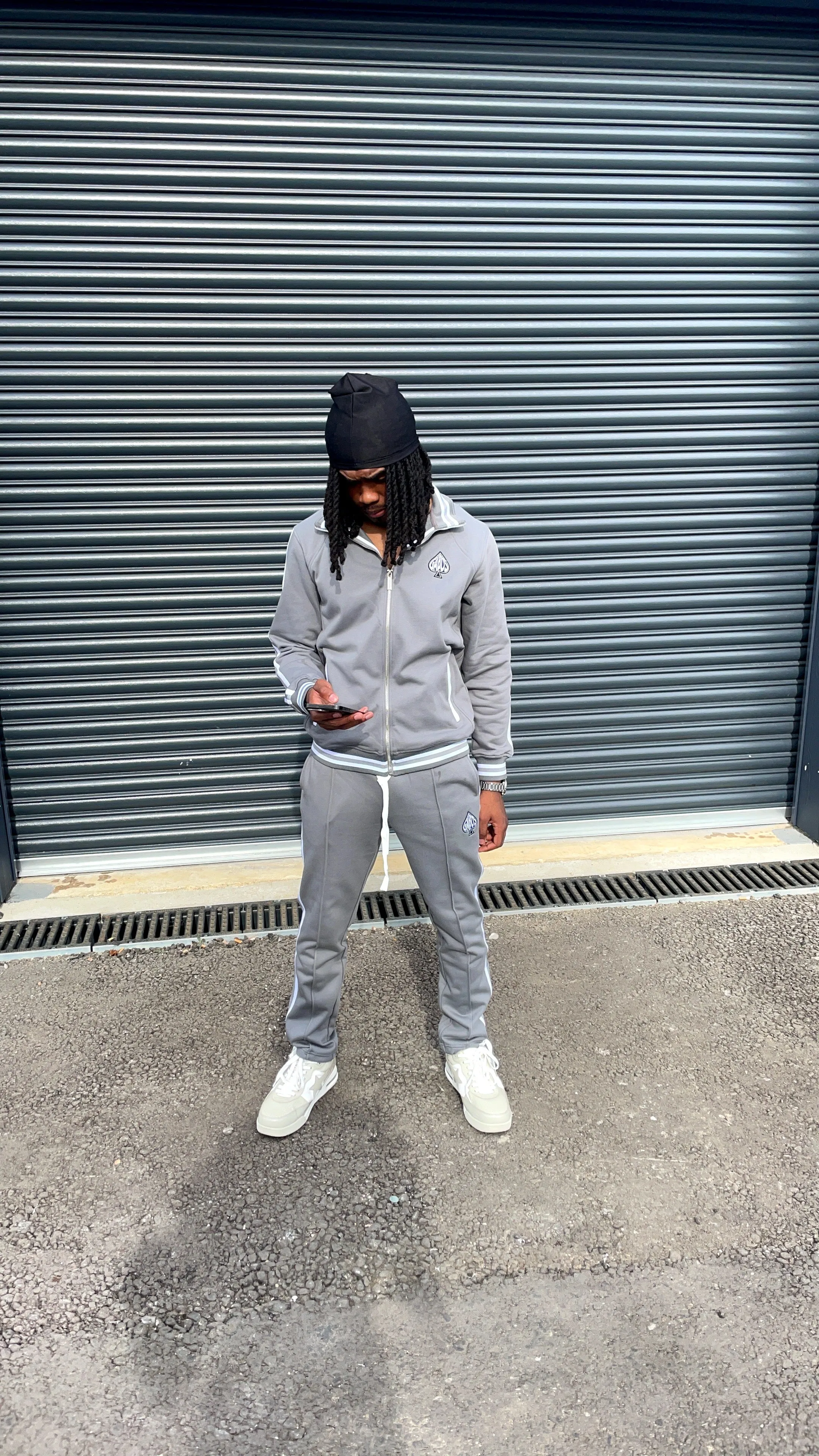 Grey "Money Mitch" Full Tracksuit