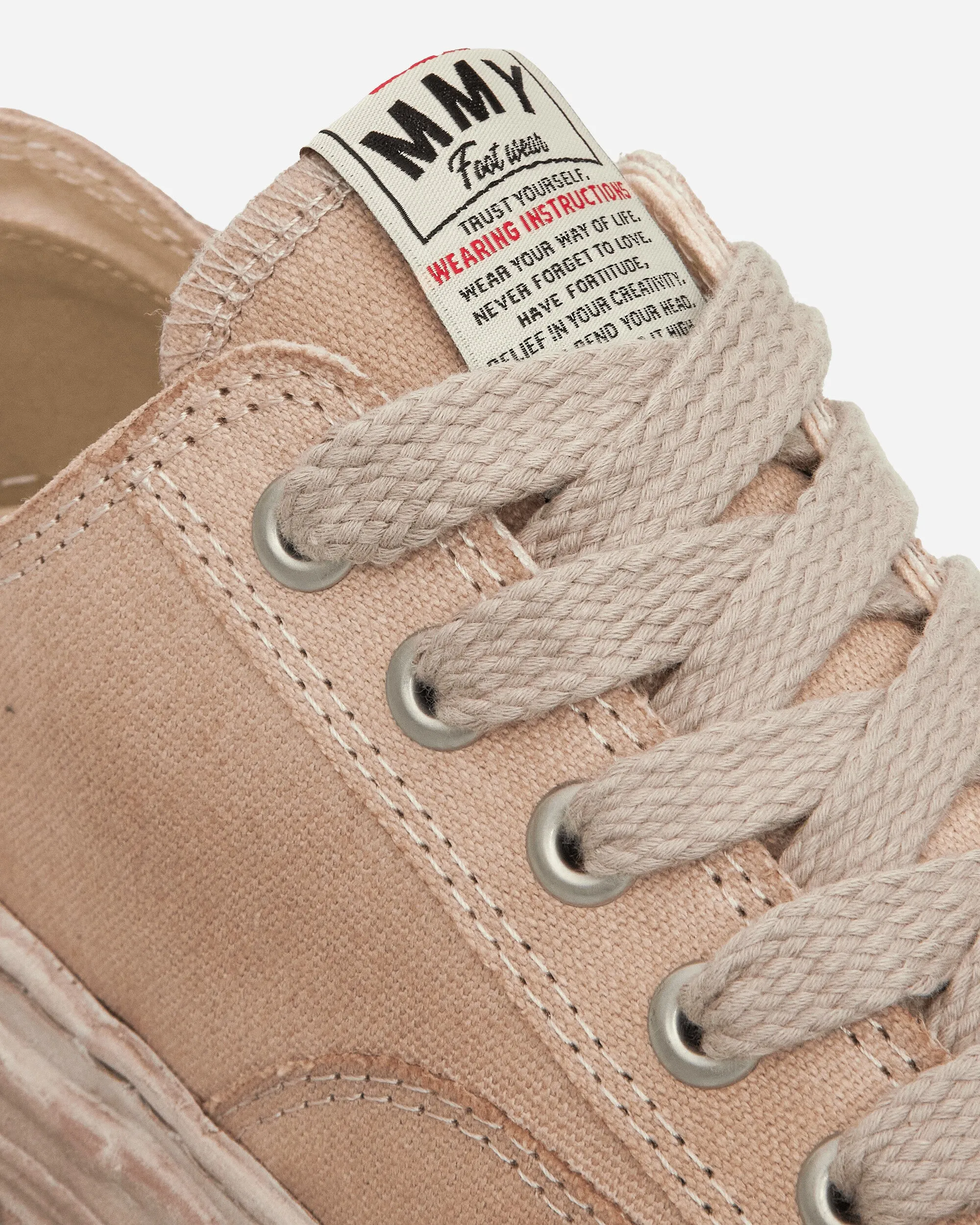 Hank OG Sole Over-Dyed Canvas Low Sneakers Brown