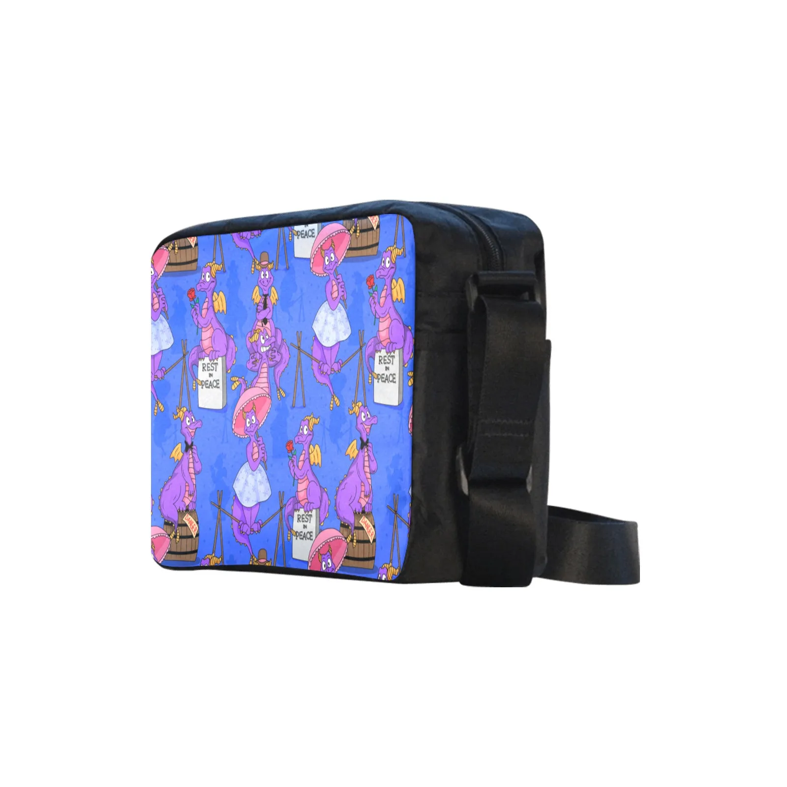 Haunted Mansion Figment Classic Cross-body Nylon Bag