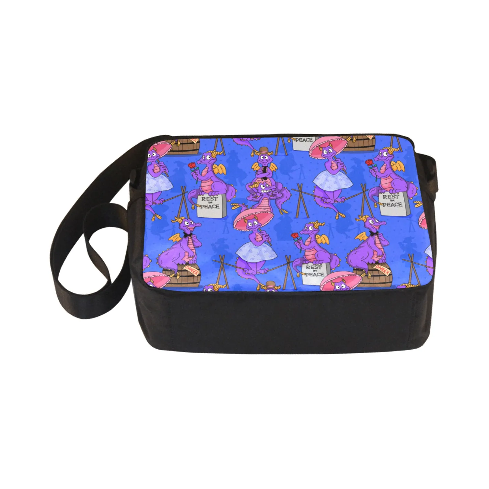 Haunted Mansion Figment Classic Cross-body Nylon Bag