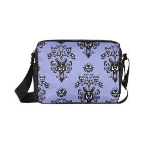 Haunted Mansion Wallpaper Classic Cross-body Nylon Bag