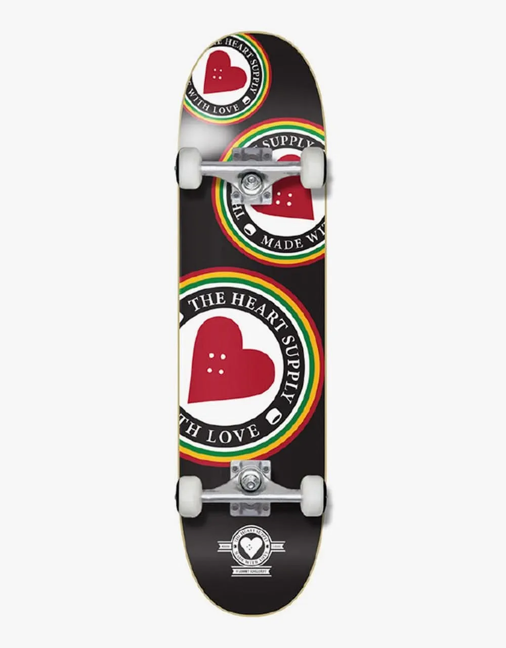 Heart Supply Orbit Logo Complete Skateboard - 7.75