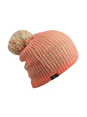 Heatwave Trio Beanie - Coral