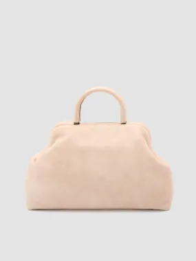 HELEN 16 - Rose Leather Handle Bag