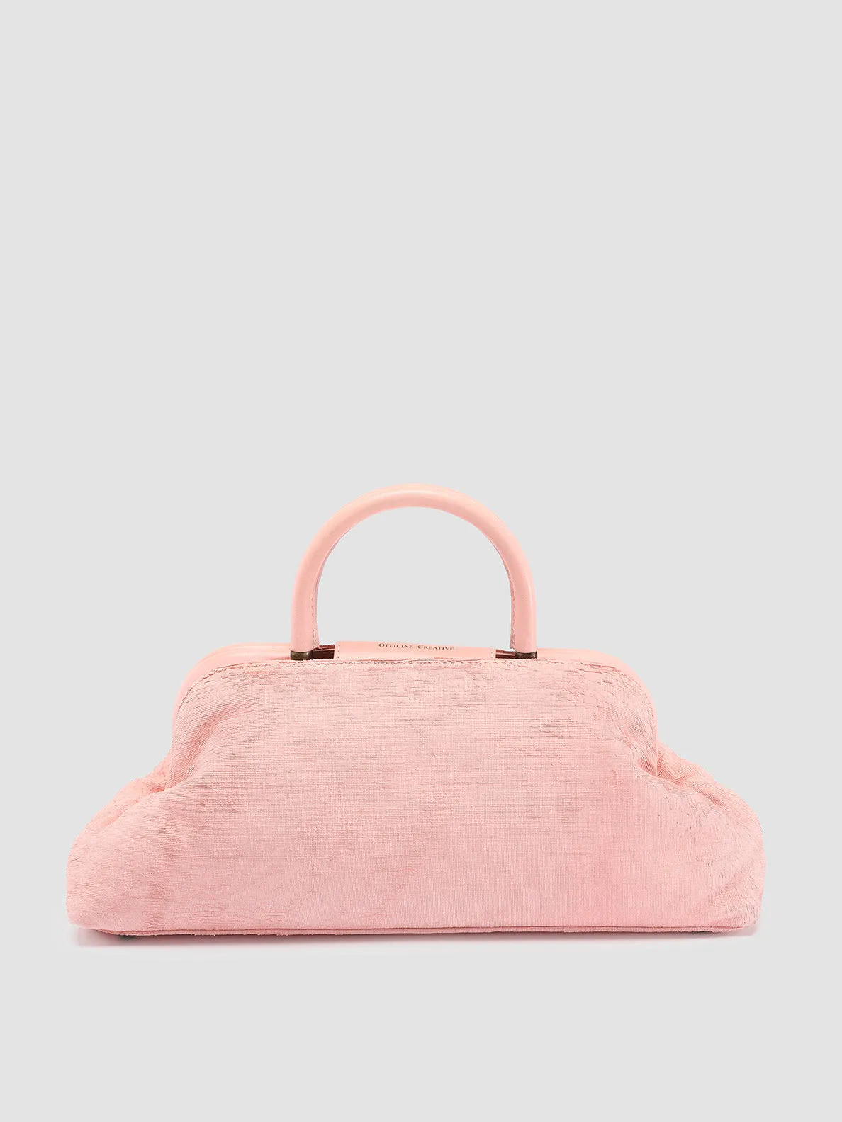 HELEN 19 - Rose Leather Handle Bag