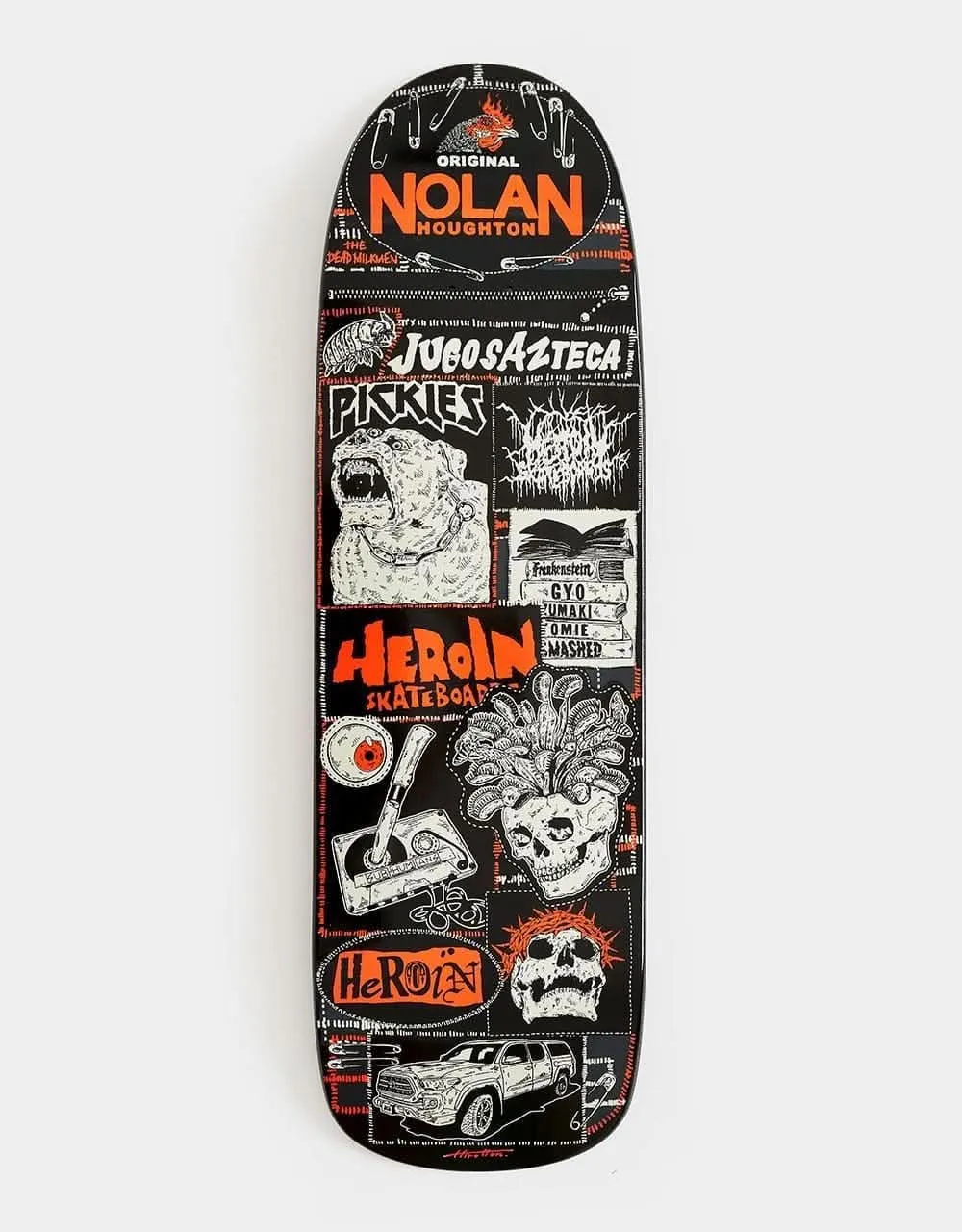 Heroin Nolan's Orignals Skateboard Deck - 9.6