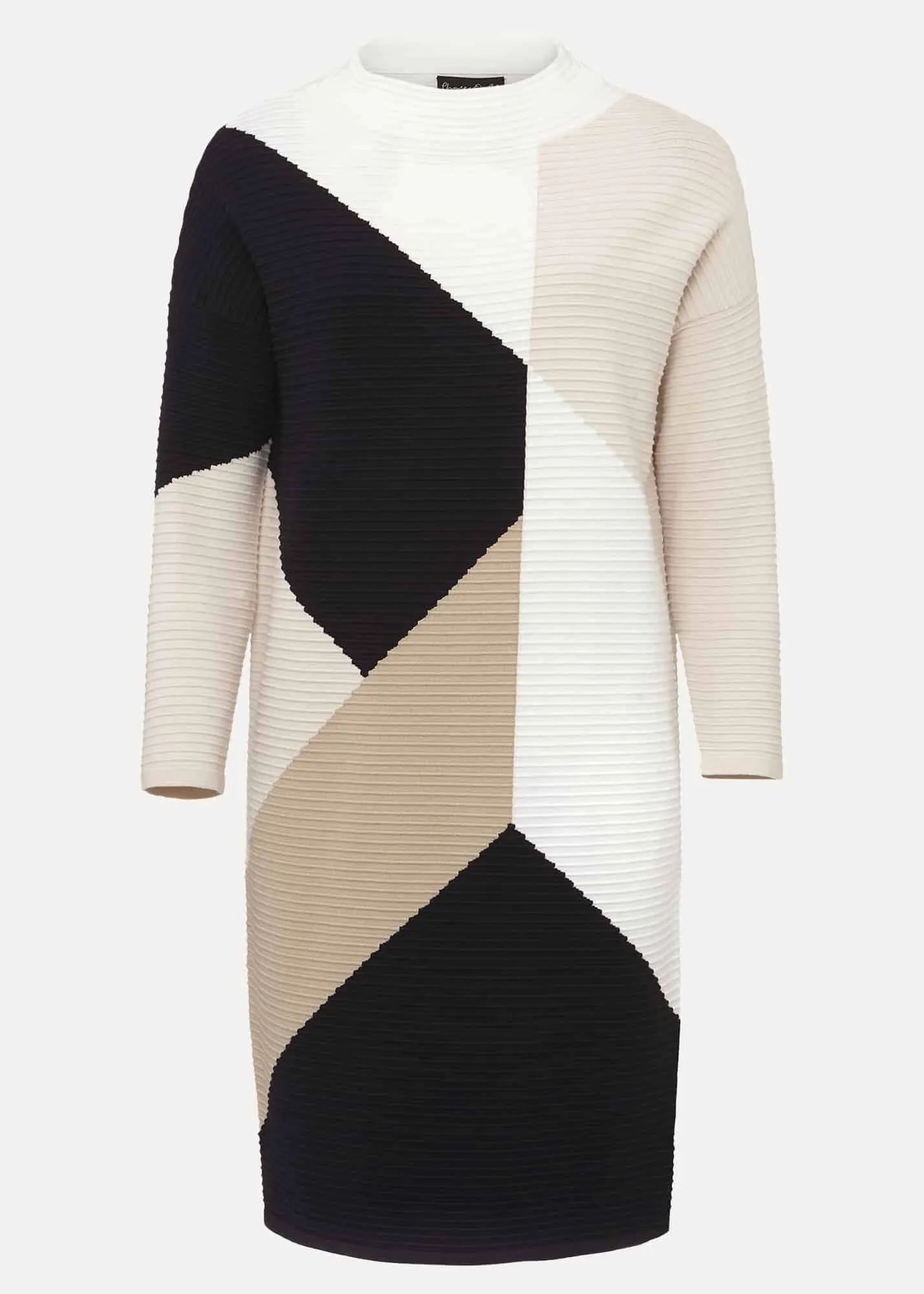 Hetty Colour Block Tunic Mini Dress