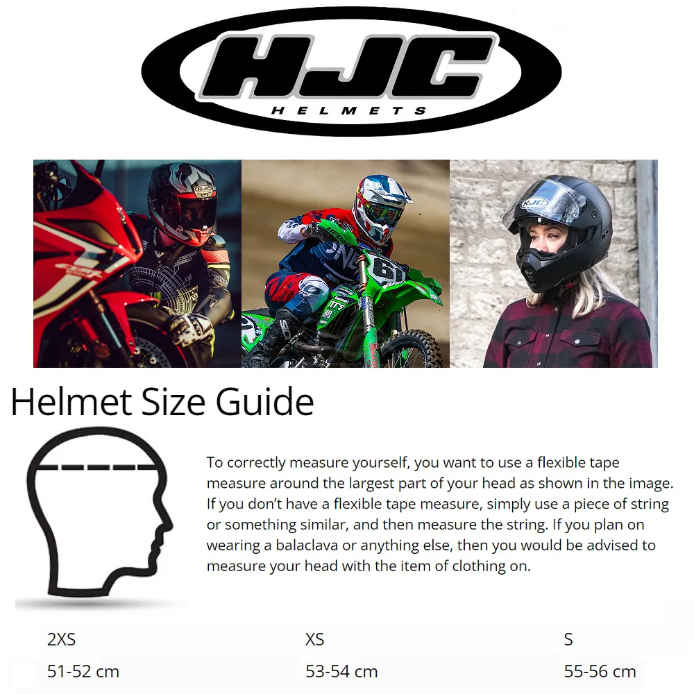 HJC C10 Geti Kids Helmet - Yellow