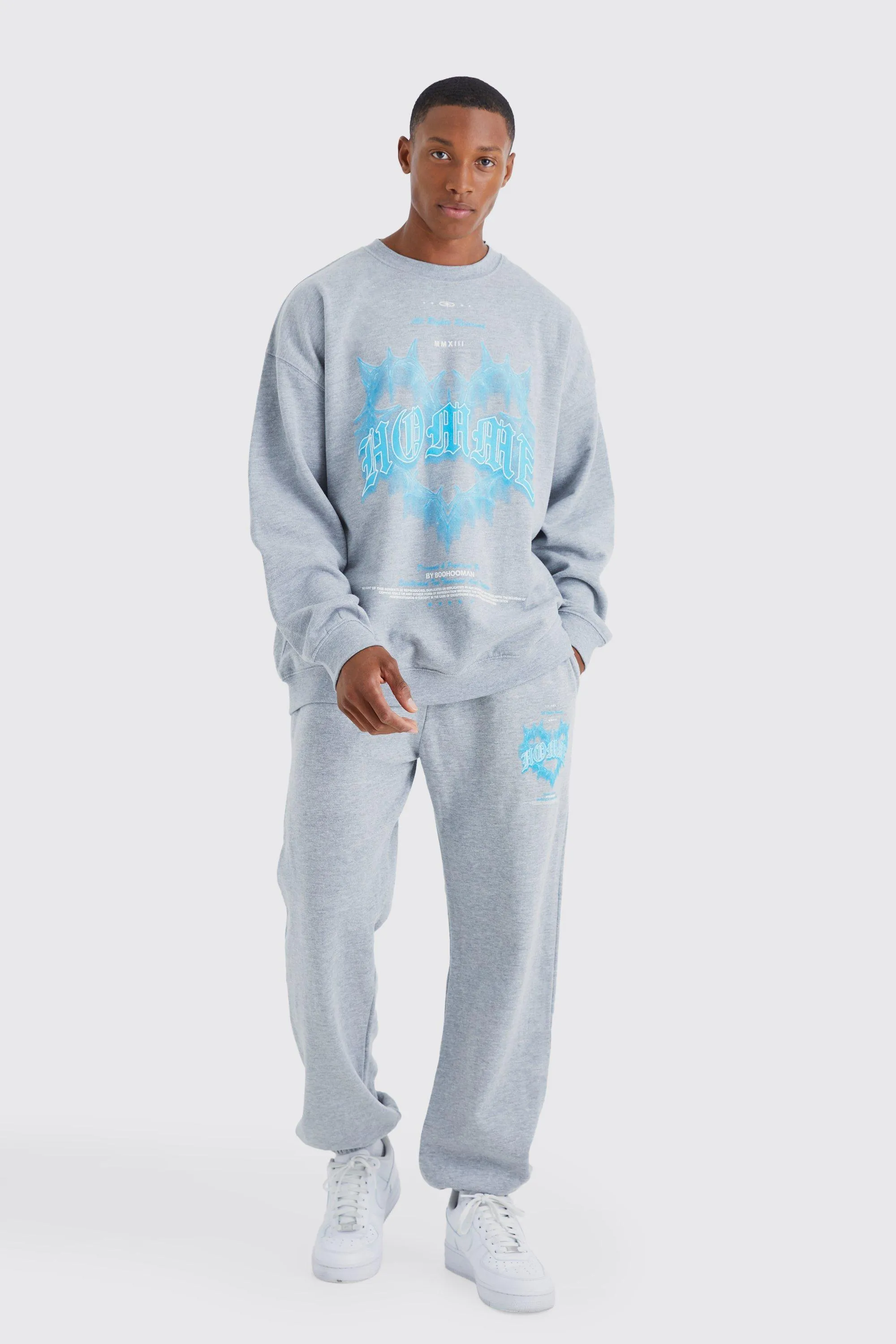 Homme Graphic Sweat Tracksuit