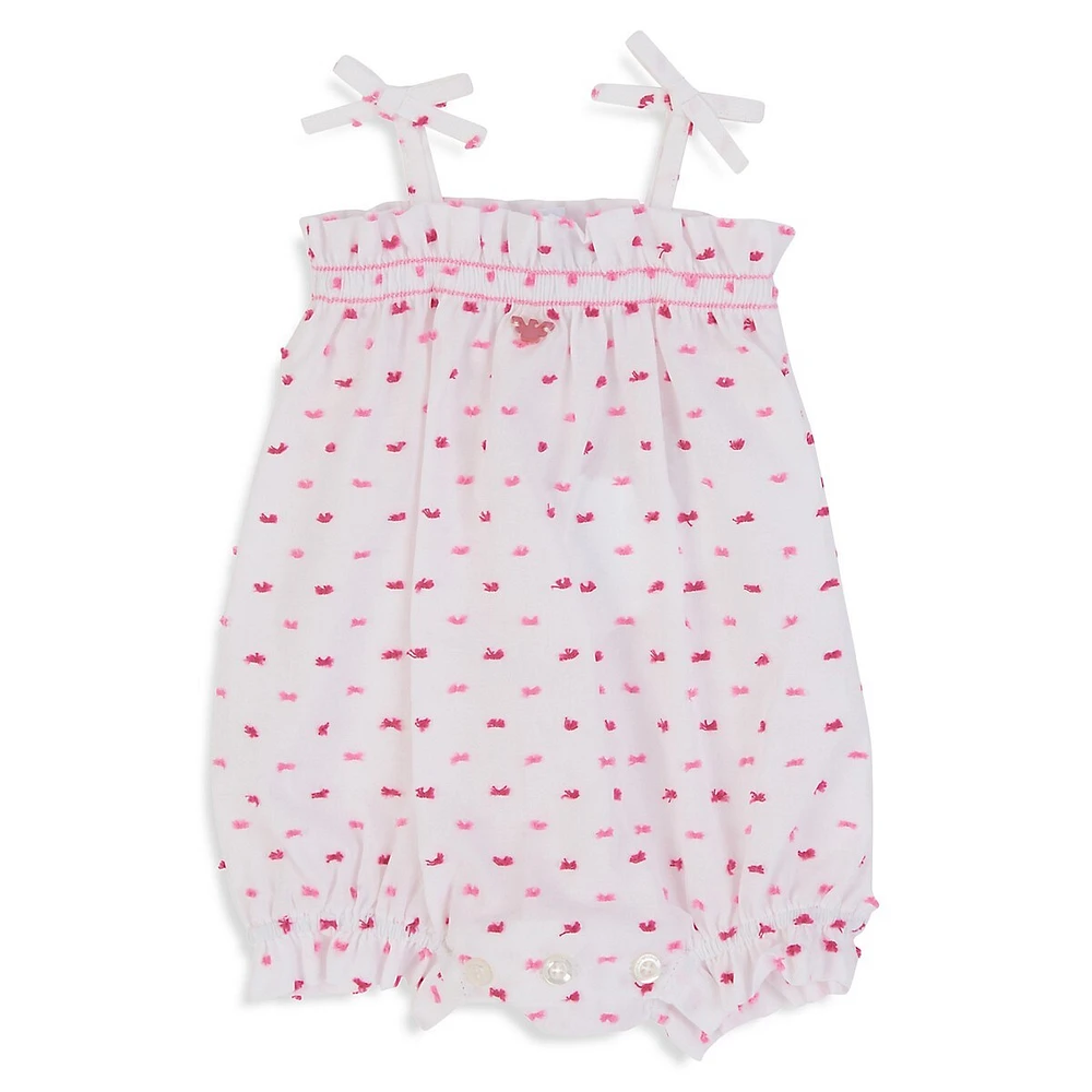 Hudson's Bay Baby Girl's Bubble Print Romper