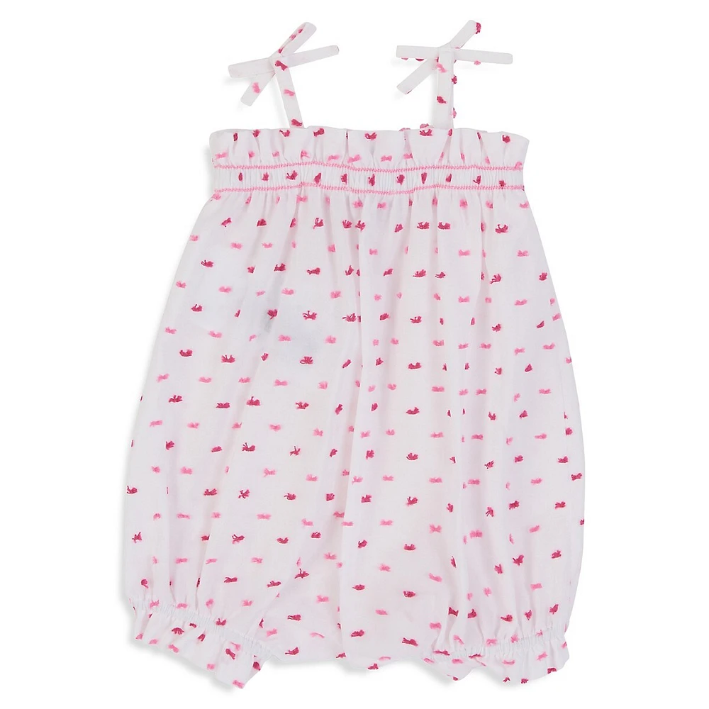 Hudson's Bay Baby Girl's Bubble Print Romper