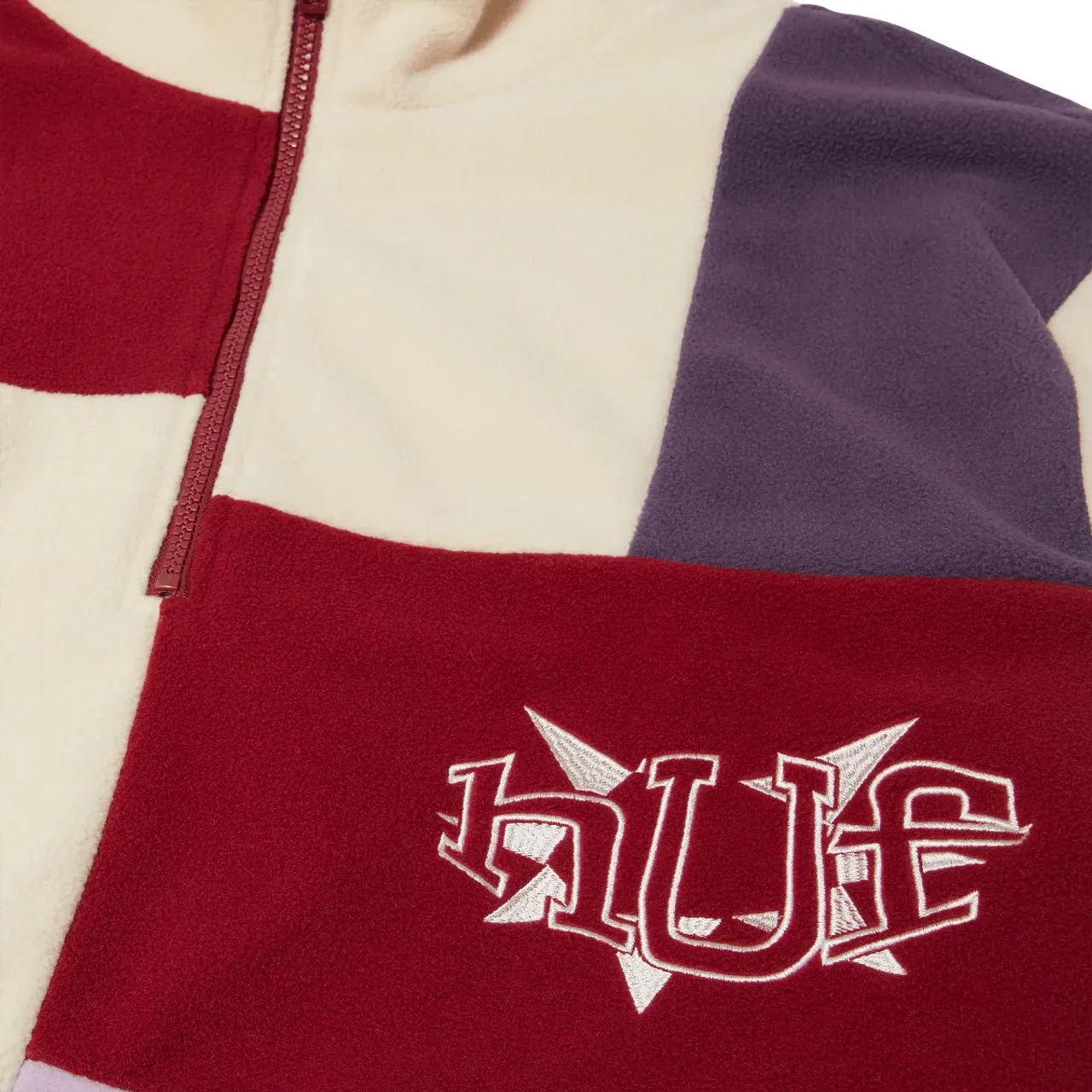 Huf Remix Quarter Zip Fleece - Lavender