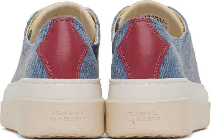 Isabel Marant Blue Austen Sneakers