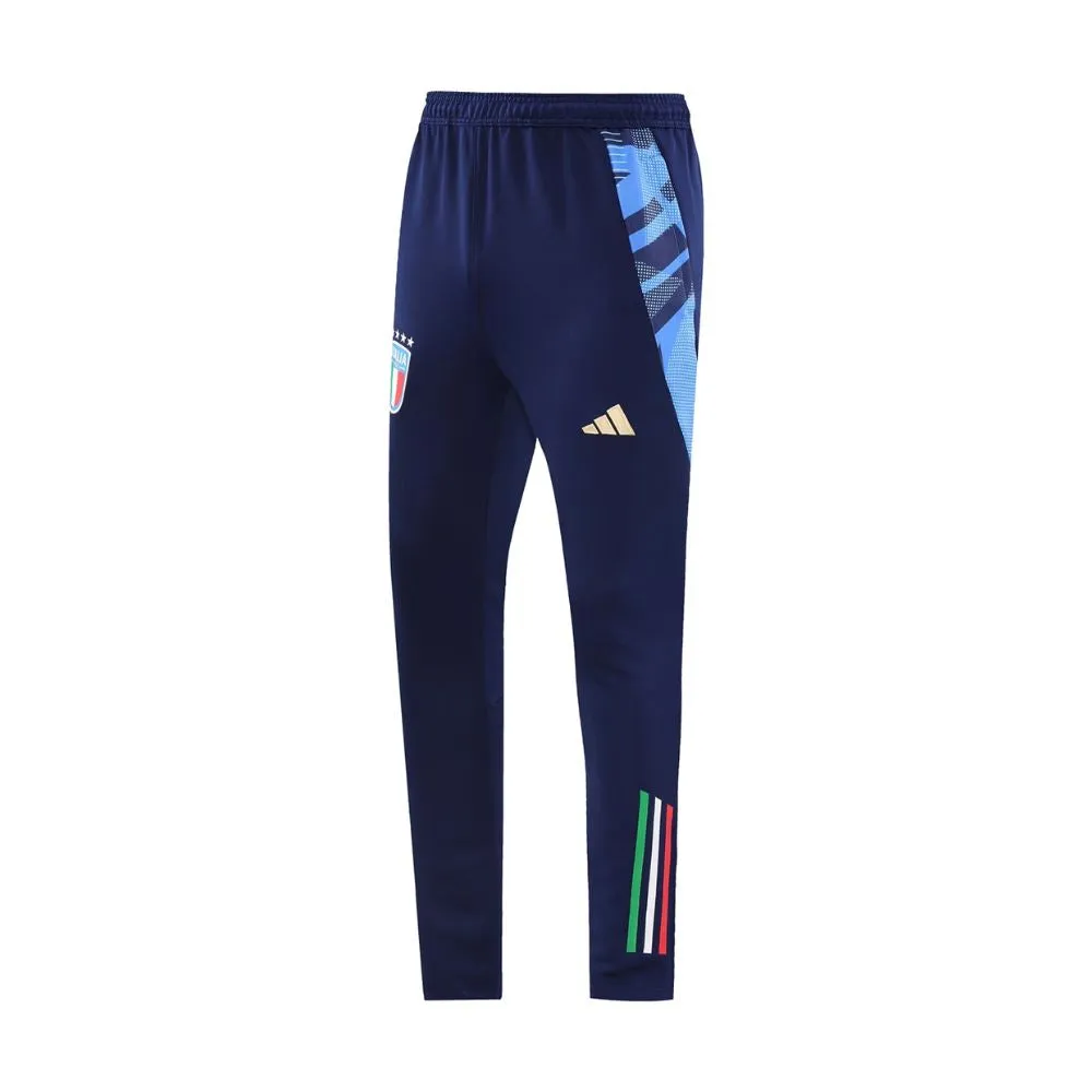 Italy FIGC Navy Full Zip Training Tracksuit 24/25