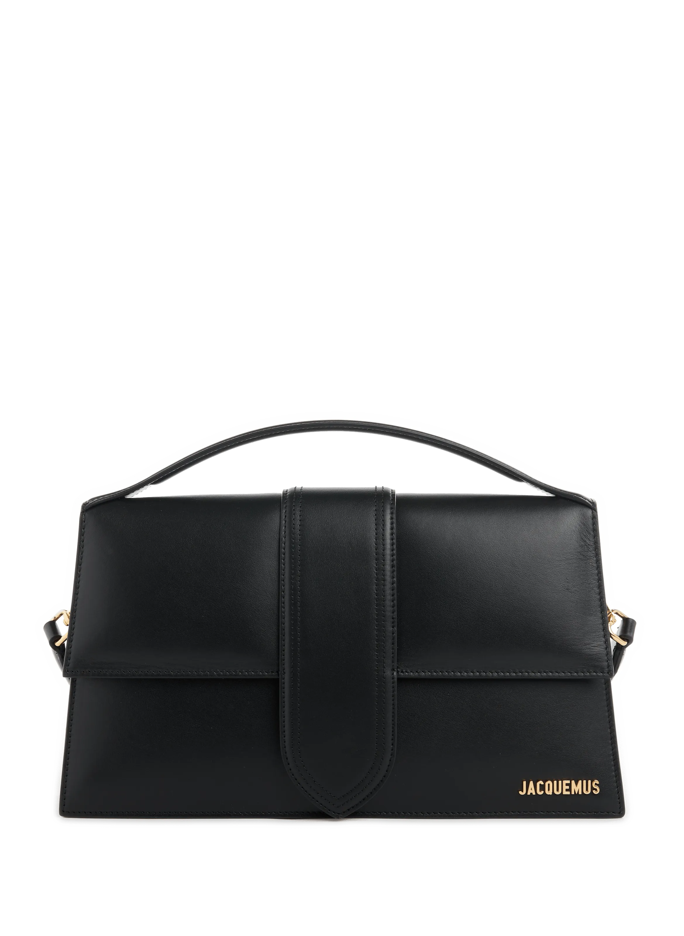 JACQUEMUS  Le Bambinou leather bag - Black