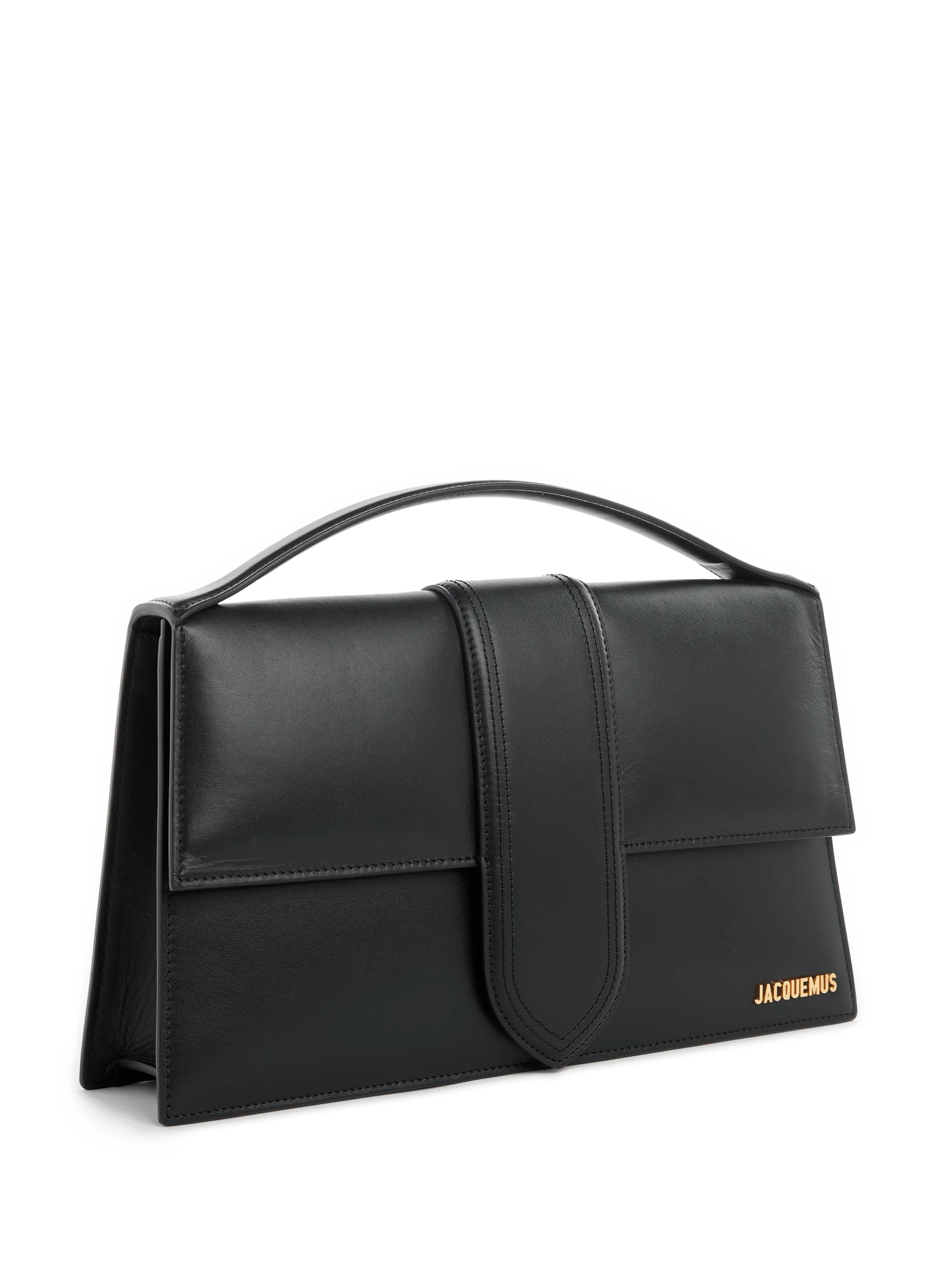 JACQUEMUS  Le Bambinou leather bag - Black