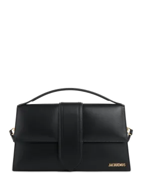 JACQUEMUS  Le Bambinou leather bag - Black