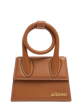 Jacquemus   Le Chiquito Noeud smooth leather bag 