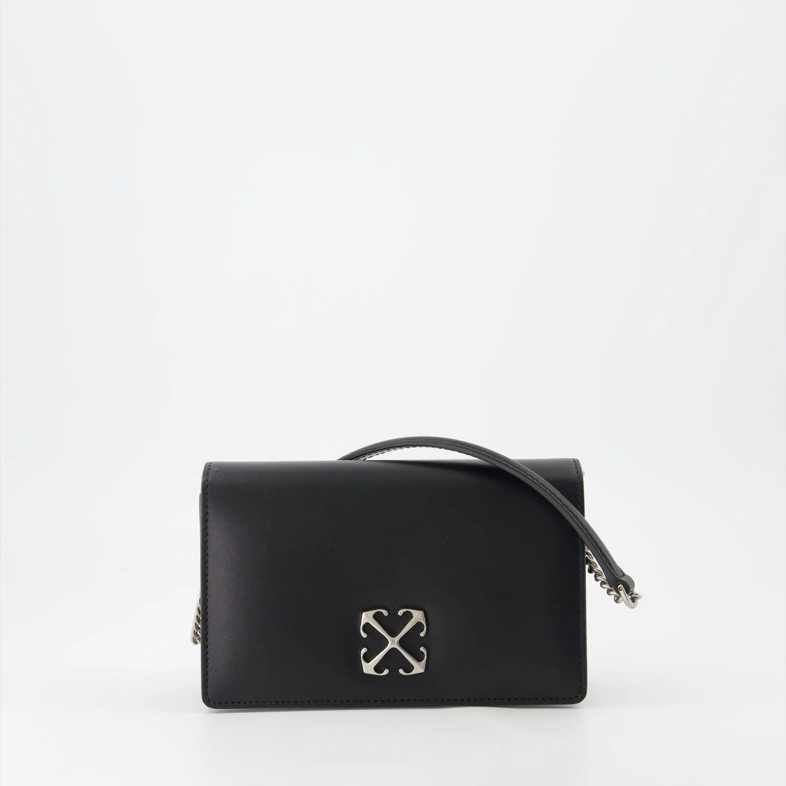 Jitney 0.5 Black Leather Bag