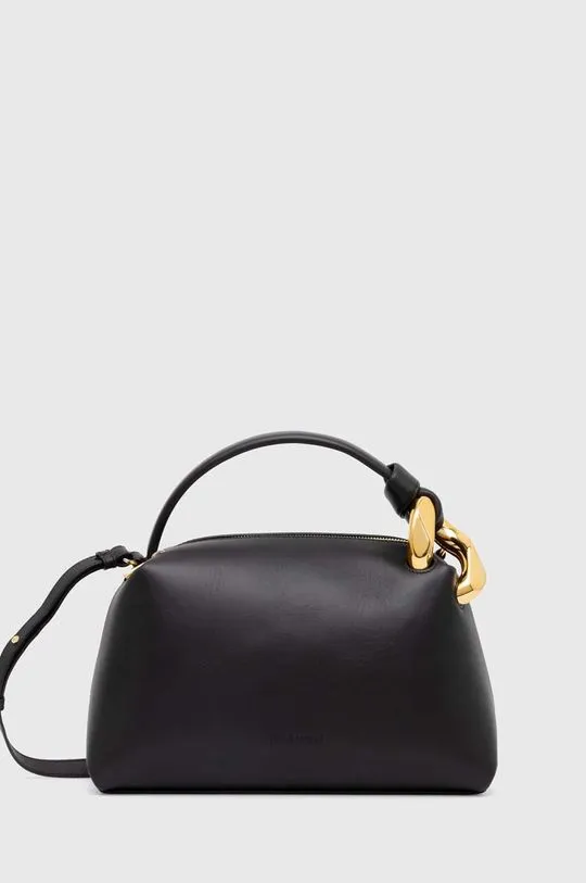 JW Anderson leather handbag Corner Bag black color HB0557.LA0307.999