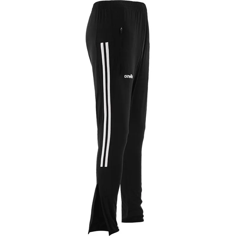 Kids' Tuscan Brushed Skinny Tracksuit Bottoms Black / White