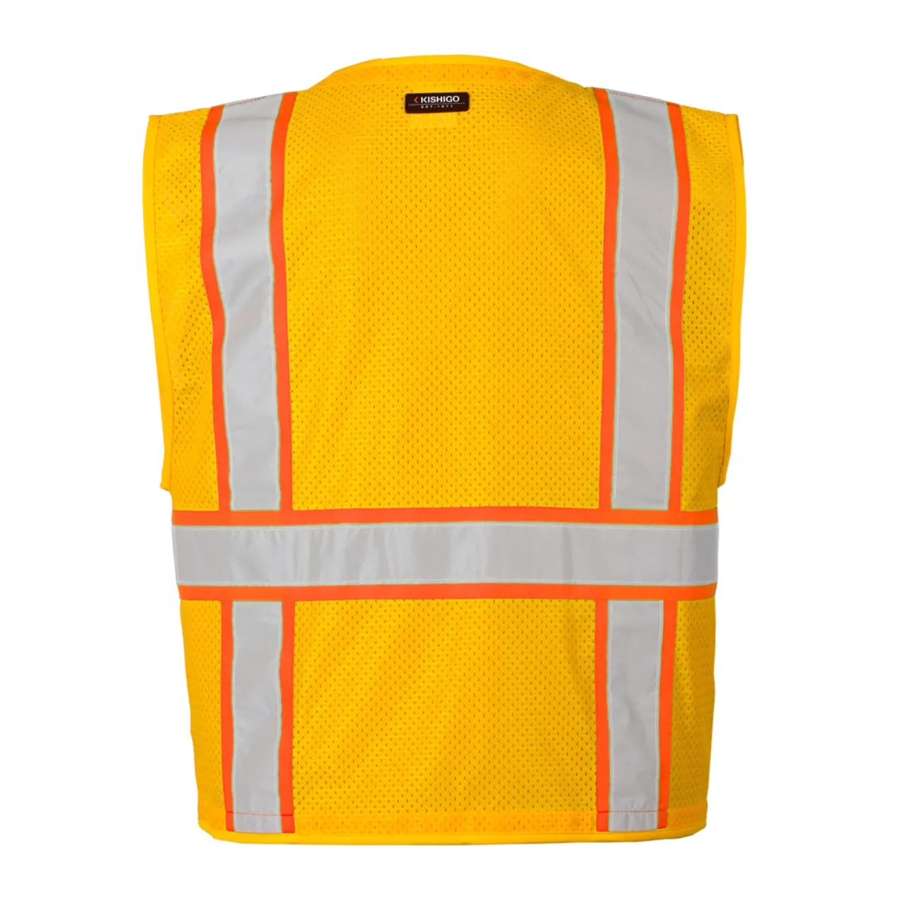 Kishigo Enhanced Visibility Multi Pocket Mesh Vest B100-B111