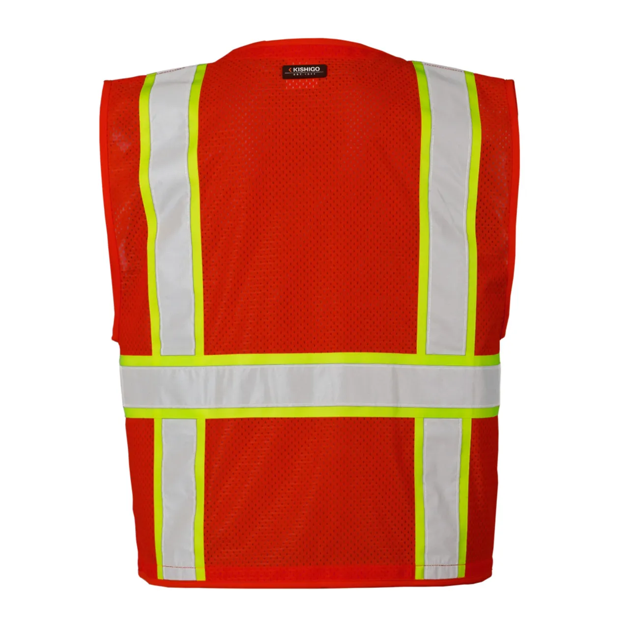 Kishigo Enhanced Visibility Multi Pocket Mesh Vest B100-B111