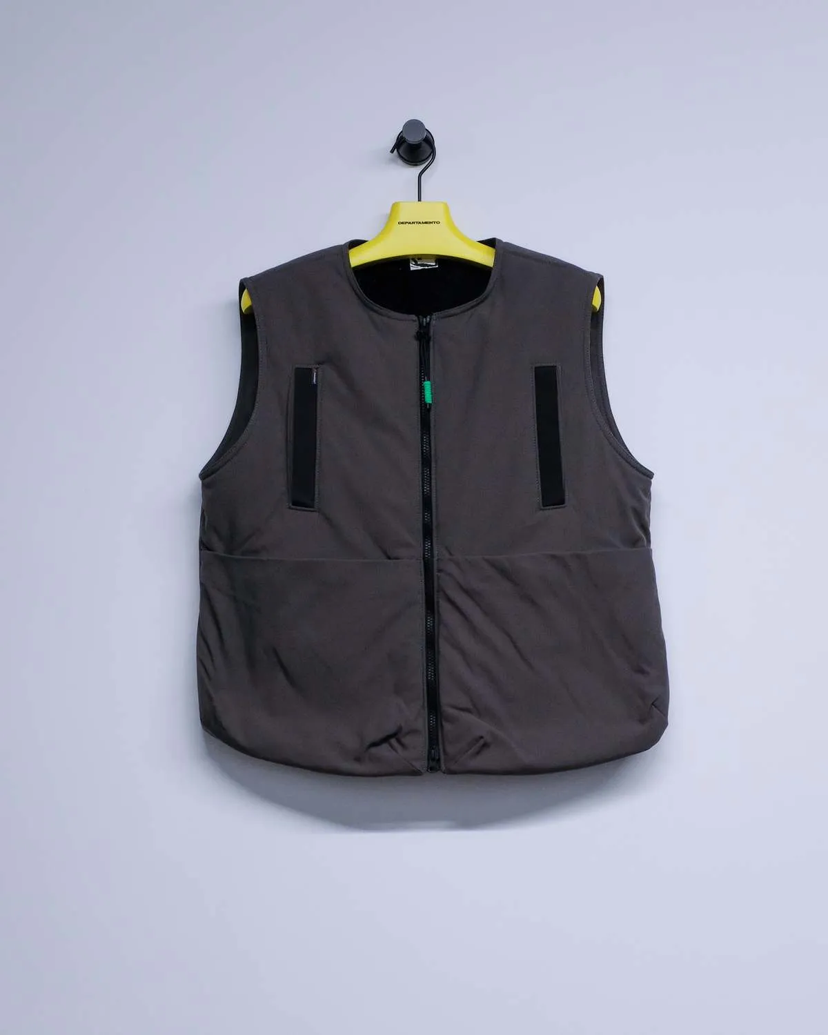 Light Cordura Deck Operator Padded Vest - Dove Gray