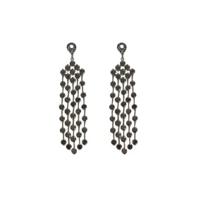 Lindi Kingi - Shine Bright Earrings Black