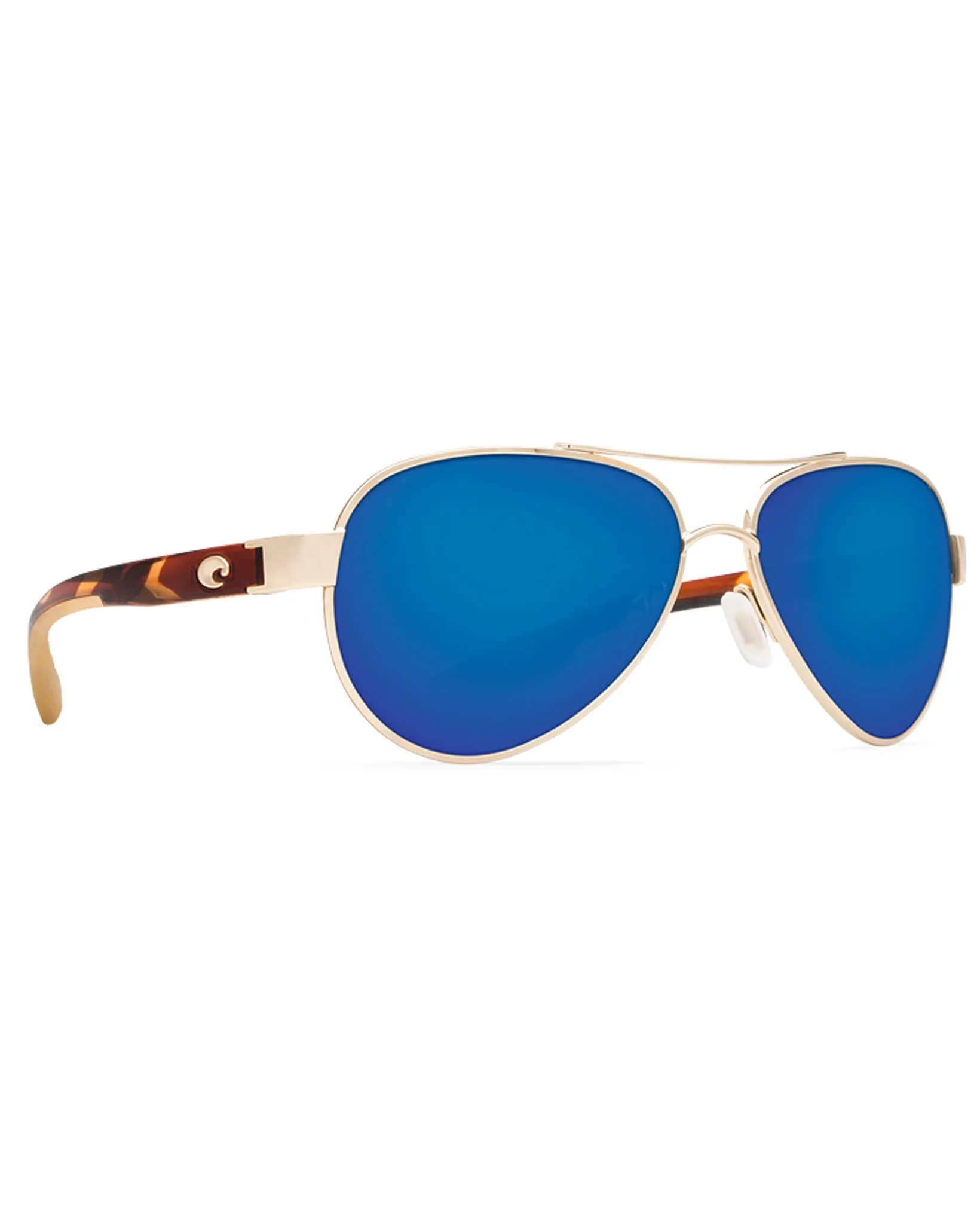 Loreto Blue Mirror Sunglasses