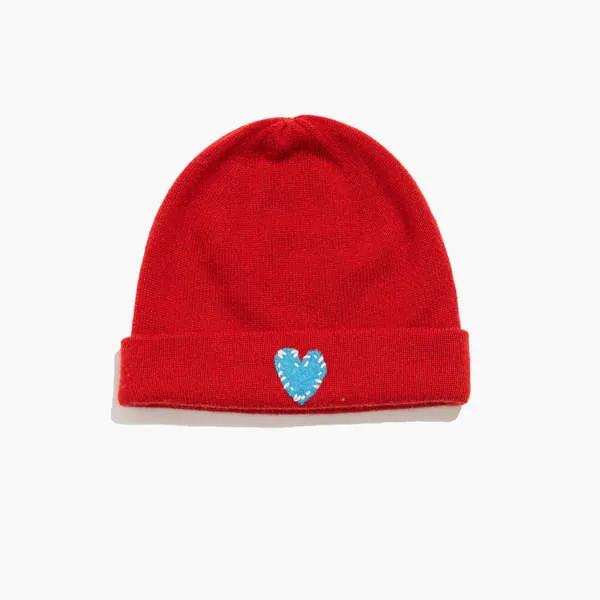 Love Beanie - Merry Red