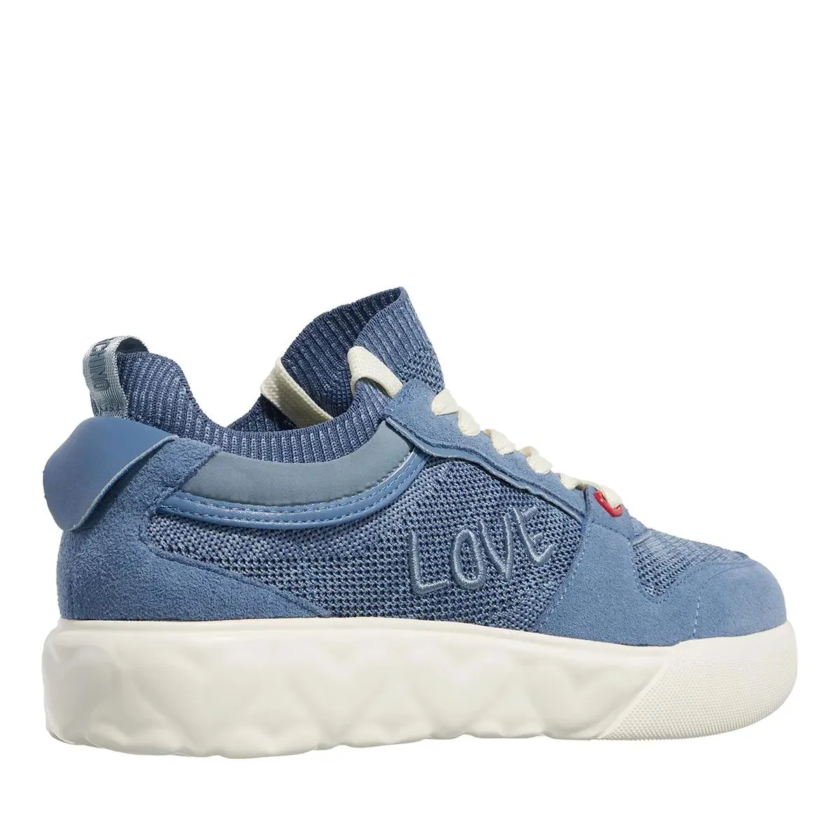 Love Moschino  Heart Love Sneakers Donna Azzurro