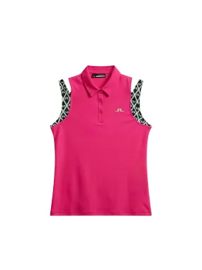 Malaika Sleeveless Top / Fuchsia Purple