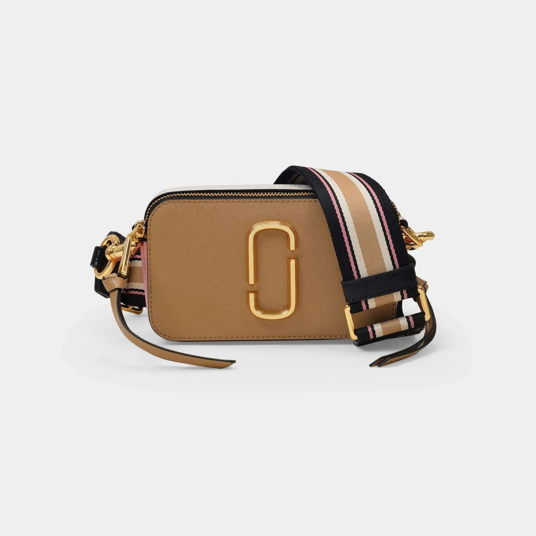 Marc Jacobs  Snapshot Bag in Beige Leather