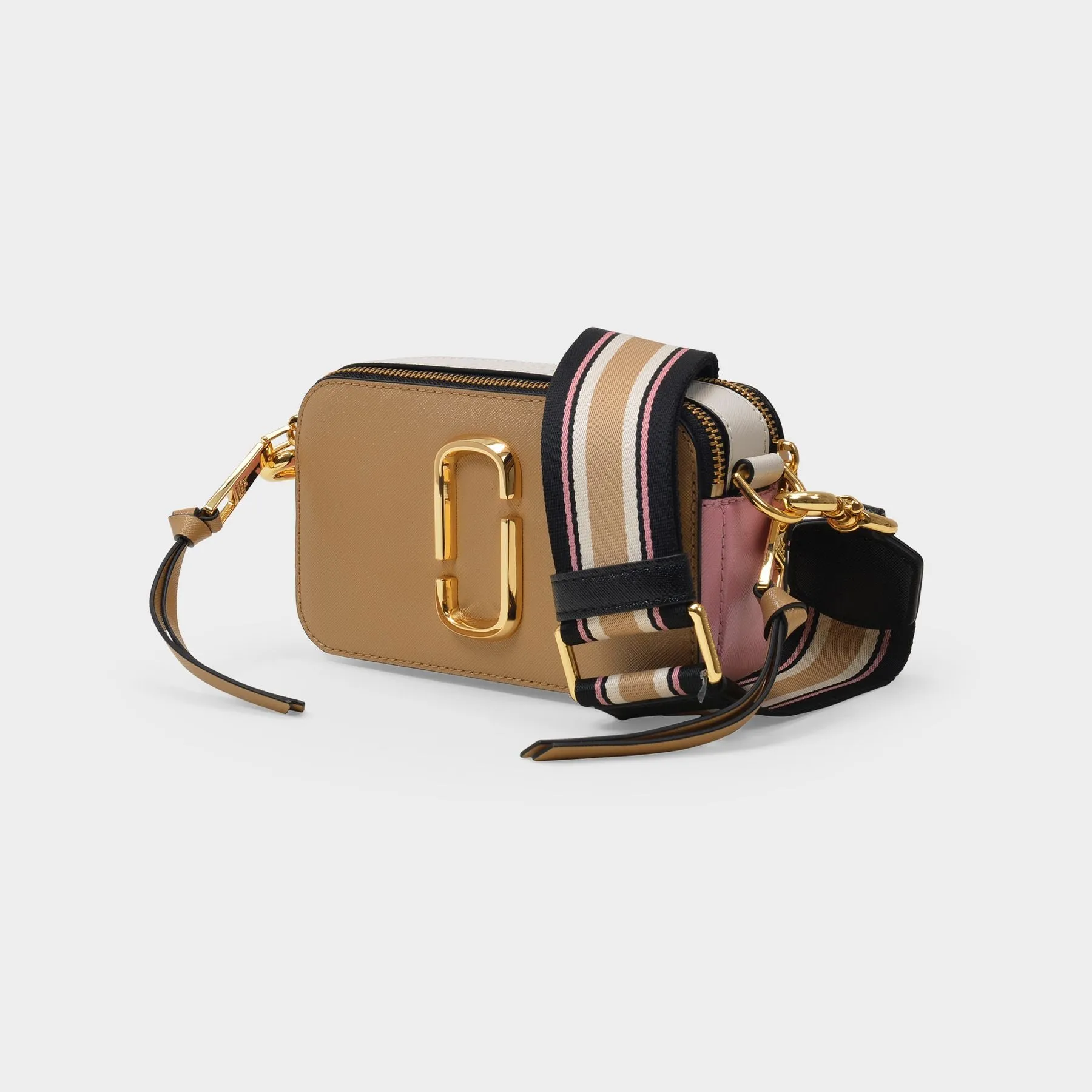 Marc Jacobs  Snapshot Bag in Beige Leather