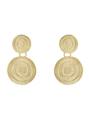 MARCIA MORAN ARIEL TEXTURED PETITE EARRINGS