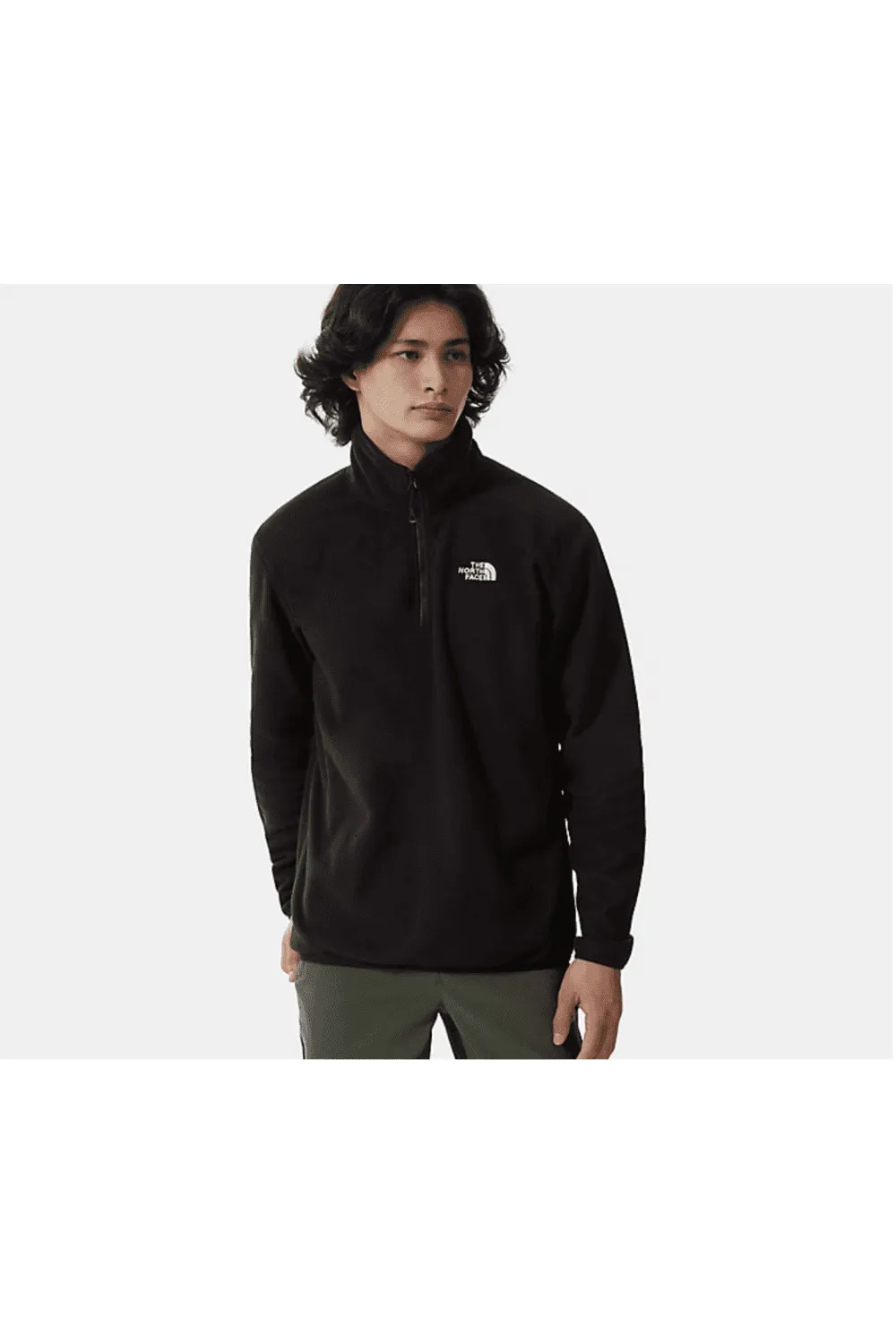 Mens 100 Glacier 1/4 Zip Fleece Top