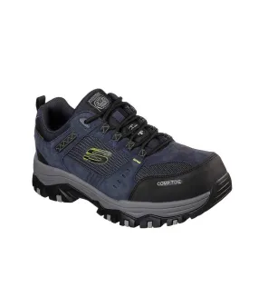 Mens greetah workwear composite toe shoe navy Skechers