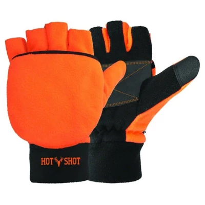 Men's Jacob Ash Bulls-Eye Blaze Hunting Flip Gloves