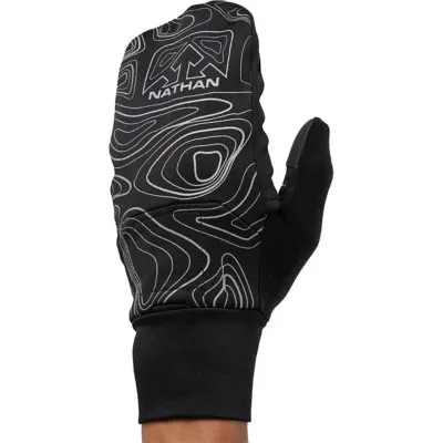 Men's Nathan Sports HyperNight Reflective Convertible Running Gloves