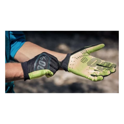 Men's One Hundred Percent iTrack MTB Bike Gloves