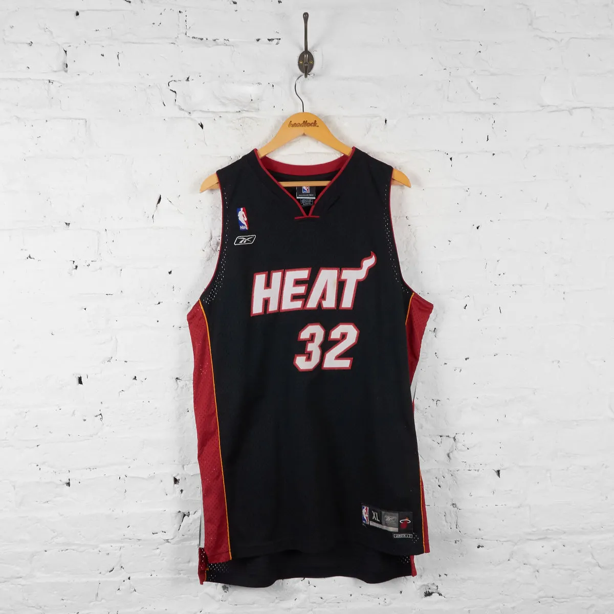 Miami Heat O Neal NBA Basketball Vest Jersey - Black - XL