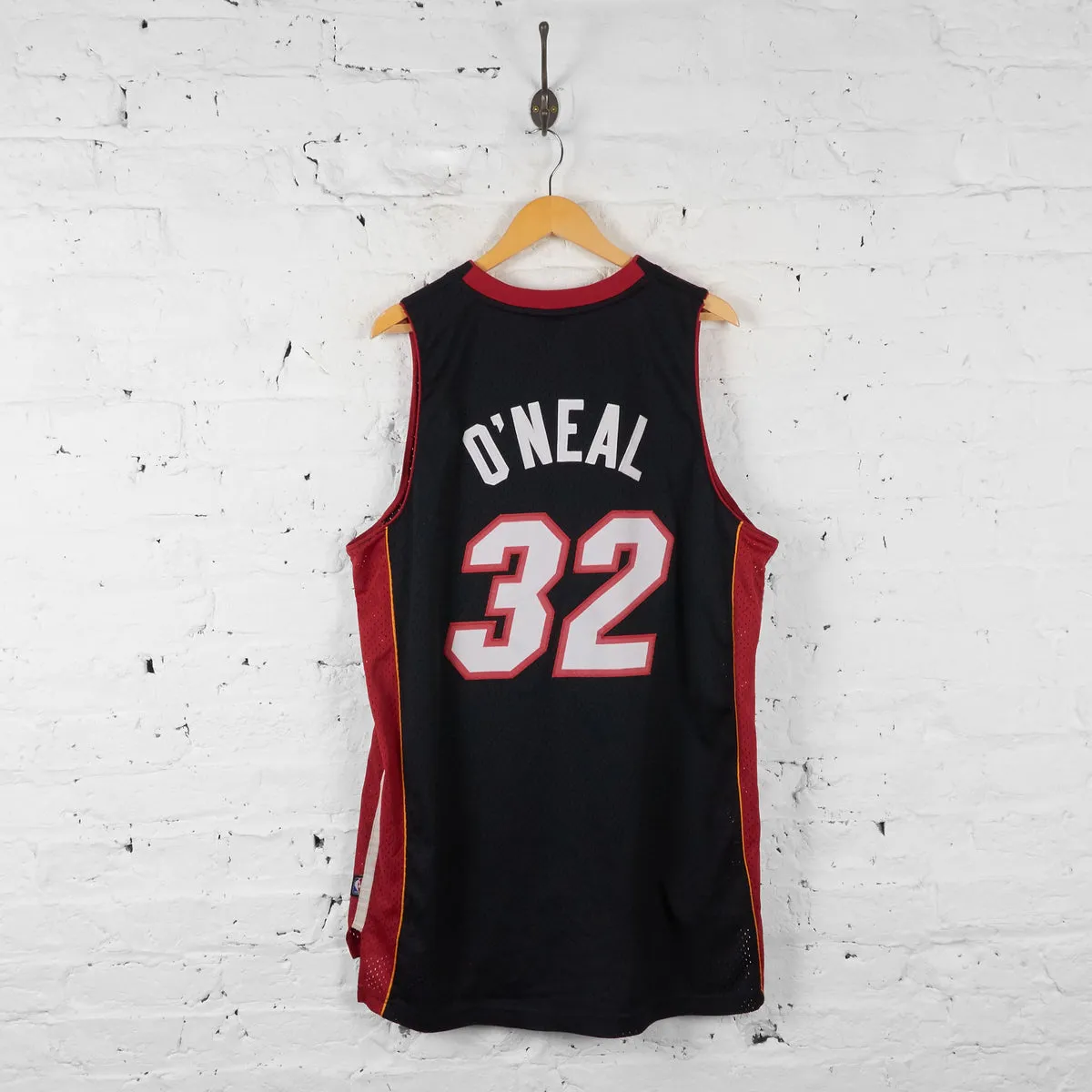 Miami Heat O Neal NBA Basketball Vest Jersey - Black - XL