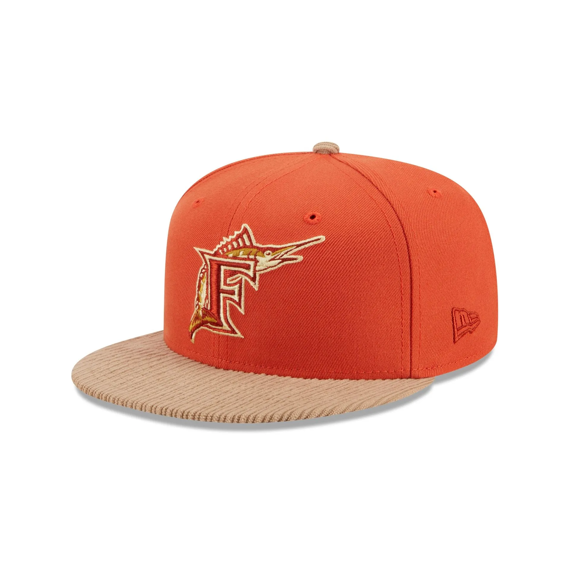 Miami Marlins Autumn Wheat 9FIFTY Snapback Hat