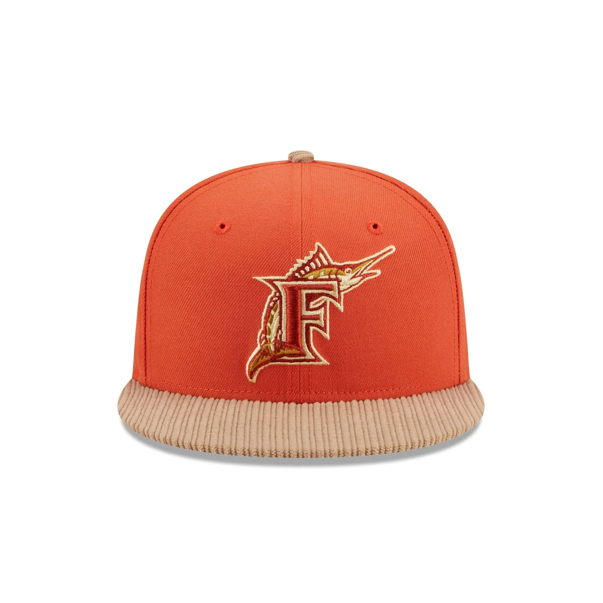 Miami Marlins Autumn Wheat 9FIFTY Snapback Hat